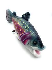 Truite Poisson Saiblinge Animal en Peluche Tissu Animal 27 CM Multicolore