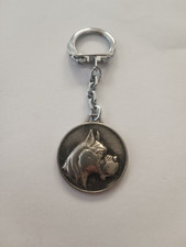 Porte-clés métal Chien BOXER