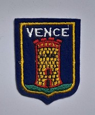 Ecusson brodé de Vence (06)