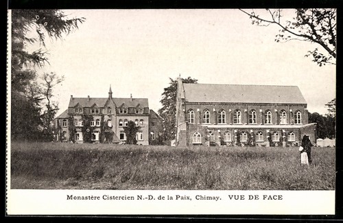 Cpa chimay monastère - cpa,