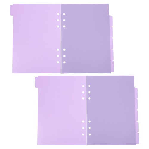 Pcs binder dividers - a5,