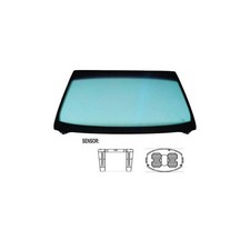 Pare-brise avant teinté vert athermique Mercedes Classe C W204 2007-2013