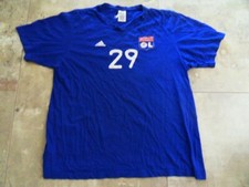 TEE-SHIRT TRAINING NO MAILLOT ADIDAS DE L'OLYMPIQUE LYONNAIS 2010/2011 GOURCUFF