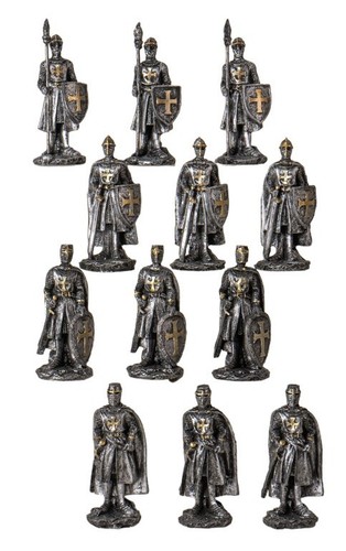 Set medieval crusader - 12,