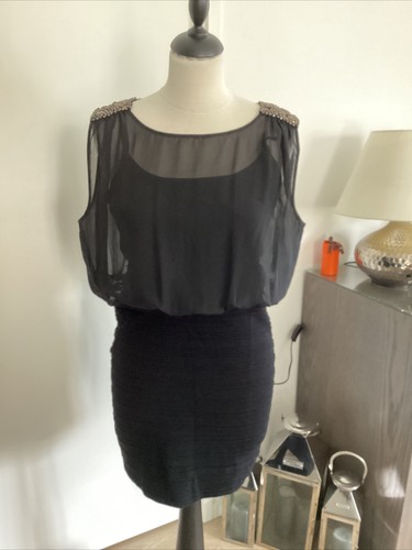 Robe sandro taille noire - taille,