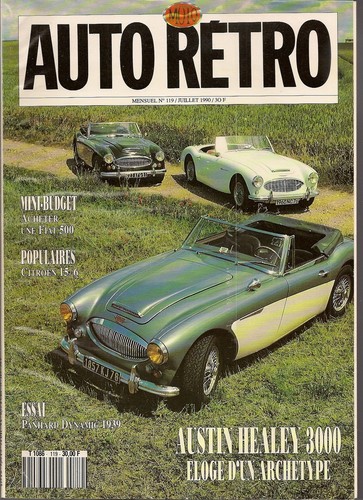 Auto retro 119 austin healey - retro,