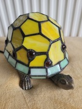 Tortue Lampe Vitrail veilleuse