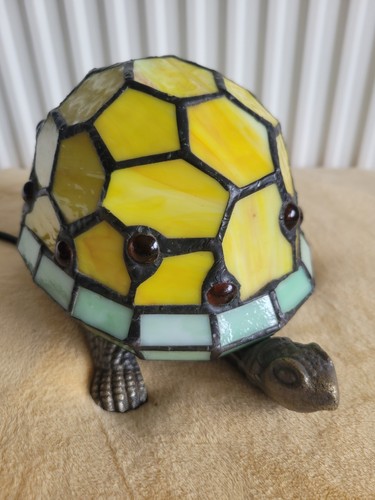 Tortue lampe vitrail veilleuse - tortue,