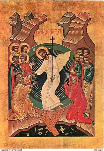 Postcard art religious - art,