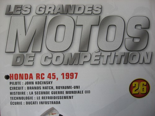 Fascicule moto serie 1 - moto, gp