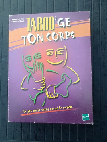 Jeu société taboo - de,