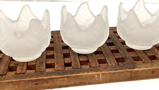 PartyLite 3 Frosted Lotus