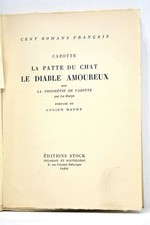 LIVRE LA PATTE DU CHAT LE