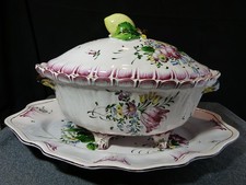 Grande soupière légumier en