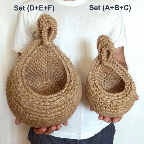 Tissé panier suspendu - tissé,
