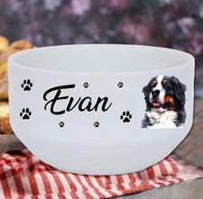 Bol petit déjeuner Bouvier bernois personnalisé avec prénom