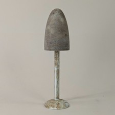 Lampe de Table Champignon Vintage en Albâtre Sculpté Années 70 Design Brutaliste