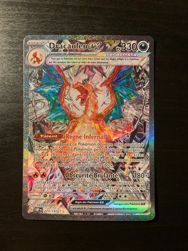 Carte pokémon dracaufeu ex - dracaufeu,