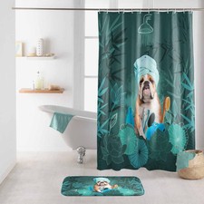 Rideau de Douche "Doggy Zen"
