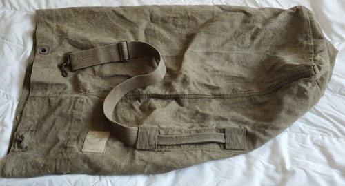 Sac paquetage militaire lin - sac, en