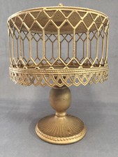 Présentoir Serviteur Support à Gâteaux Cake Sandwich Candy Bar Métal Doré Design