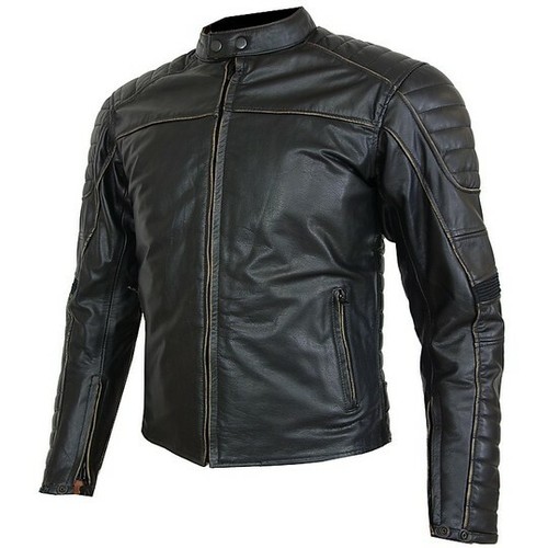 Moto veste cuir - en,
