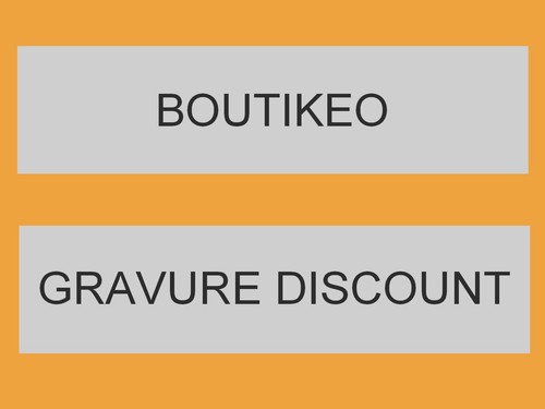 Plaque etiquette boite - ou,
