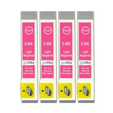 4 Magenta Clair Cartouches