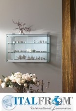 Vitrine murale avec miroir - vitrine,