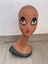 vintage mannequin head bust