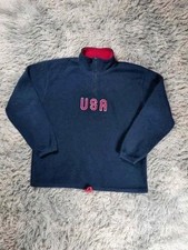 Polaire quart de zip vintage