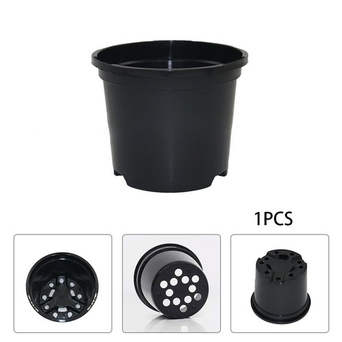 Pot fleurs noires durables - de,