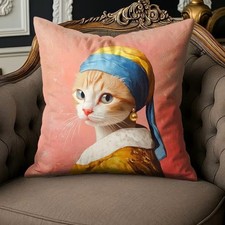 Housse de coussin CHATTE A LA