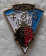 PIN'S MILITAIRE DU 34 REGIMENT DU GENIE