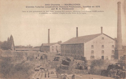 Cpa roumazieres grandes - 16,