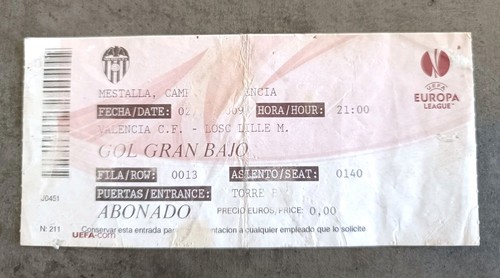Ticket valencia vs lille - ,