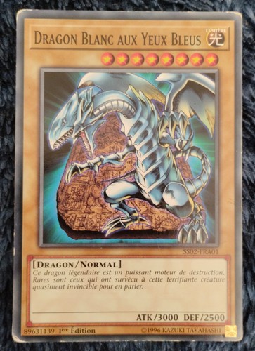 Carte dragon blanc - carte,