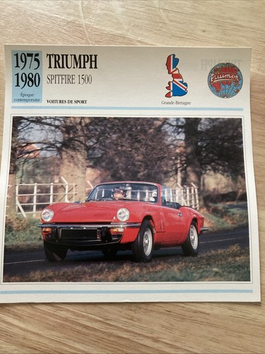 Triumph spitfire 1500 - 1500, 1975