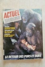 ACTUEL N°55 (1984, TARZAN ROCK ANGLAIS MESRINE LEOTARD CASTRO SUEDE RUSSIE)