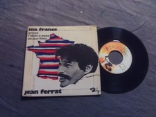 JEAN FERRAT  45 T  MA FRANCE