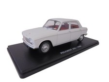 - Voiture Miniature de Collection 1/24 Compatible avec Peugeot 204 1968 - VC036