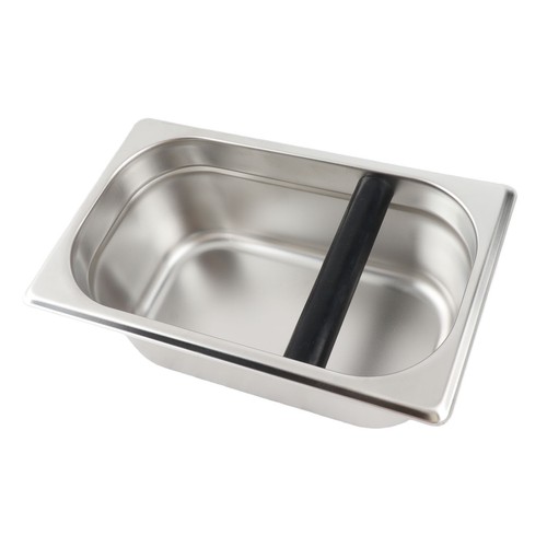 Large coffee knock box inox - large,