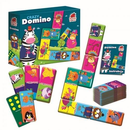 Jeu éducatif crazy domino - crazy,