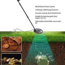 Détecteur De Métaux 12 M De Profondeur De 500 M De Gamme Système De Recherche De