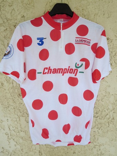 Maillot cycliste pois ronde - à,