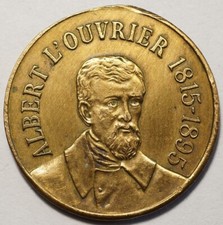 MEDAILLE PUBLICITAIRE ALBERT
