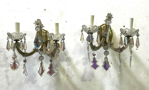 Paire appliques style - paire, d'appliques