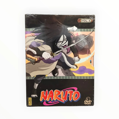 Naruto volume dvd collector - naruto, 6