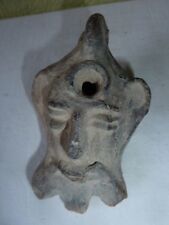 Lampe à Huile En Terre  Cuite à Trois Becs