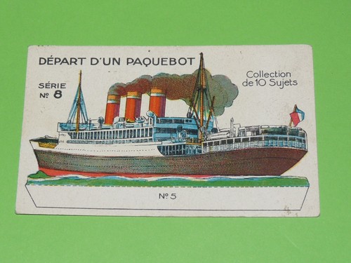 Chromo decoupage 1932 chocolat - chromo,